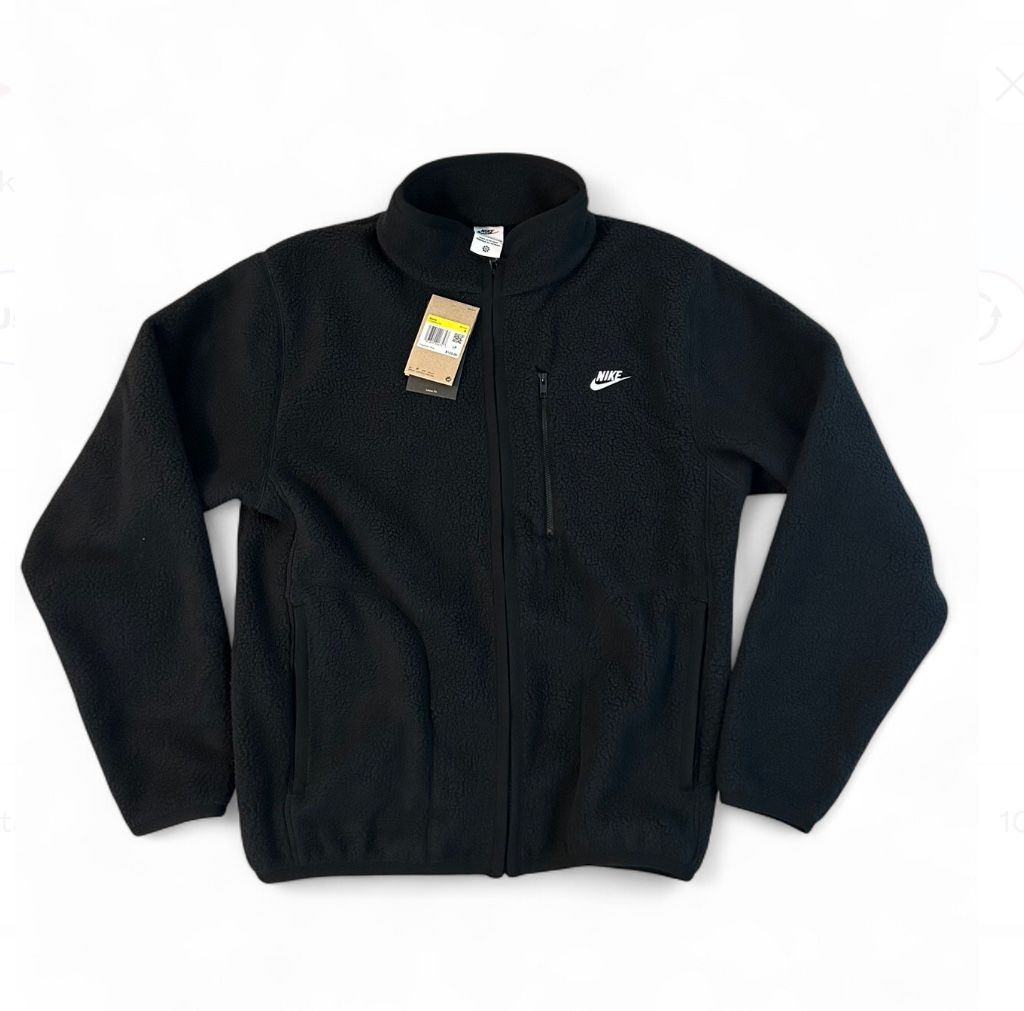 Nike Men's Sportswear NSW Tech Fleece Sherpa Sail Size Small FZ0888-010