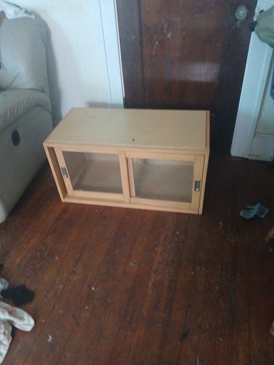 Glass Door Crate My Father Made A Decade Or So Ago Works Lovely