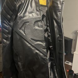 Leather Superman Jacket