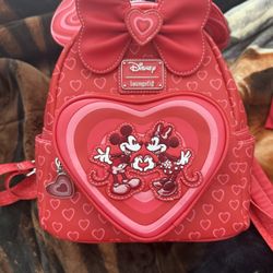 Mickey And Minnie Valentine Loungefly