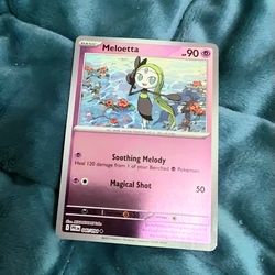 Shiny Meloetta card