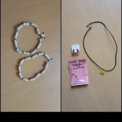 Necklaces. Belly Ring. Earrings. 