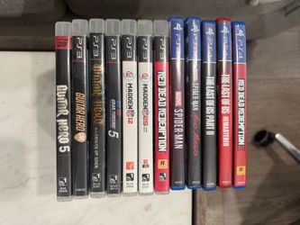 PS4 / PS3 Video Games Lot