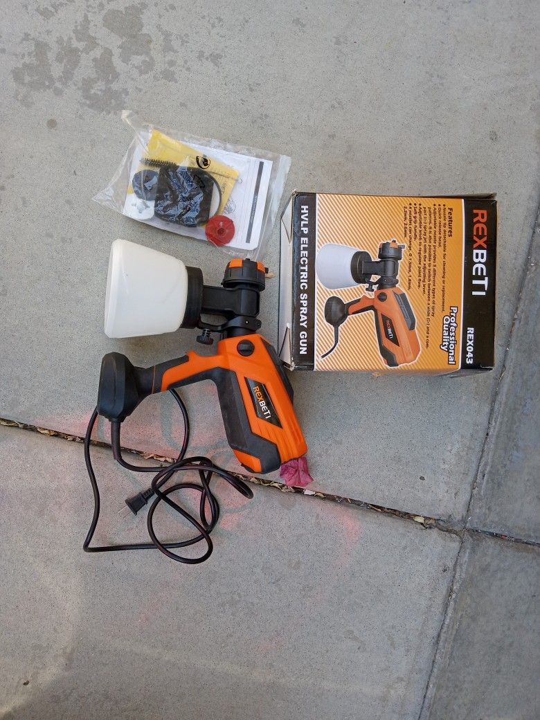 NEW: Rexbet Rex043 Hvlp Electric Sprayer never Used