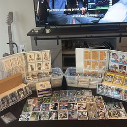+4000 - HUGE BASEBALL CARD LOT – THOUSANDS OF CARDS – HALL OF FAMERS, ROOKIES & STARS