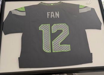Seattle Seahawks 12th Fan Framed Jersey