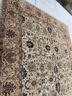 Large oriental rug
