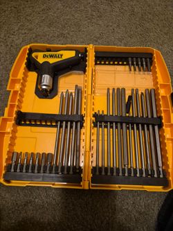 Dewalt bits and handle new but some missing $15 firm