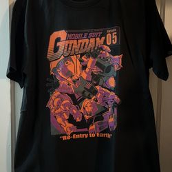 strict-gt mobile suit gundam re-entry to earth tshirt