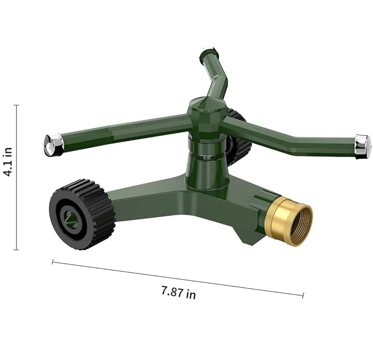 New Never Used Lawn Sprinklers for Hoses Garden Sprinklers for Yard 360 Degree Rotating