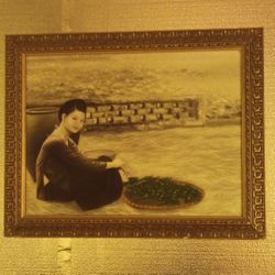Painting.Asian Lady.