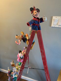 Vintage Disney Christmas ladder