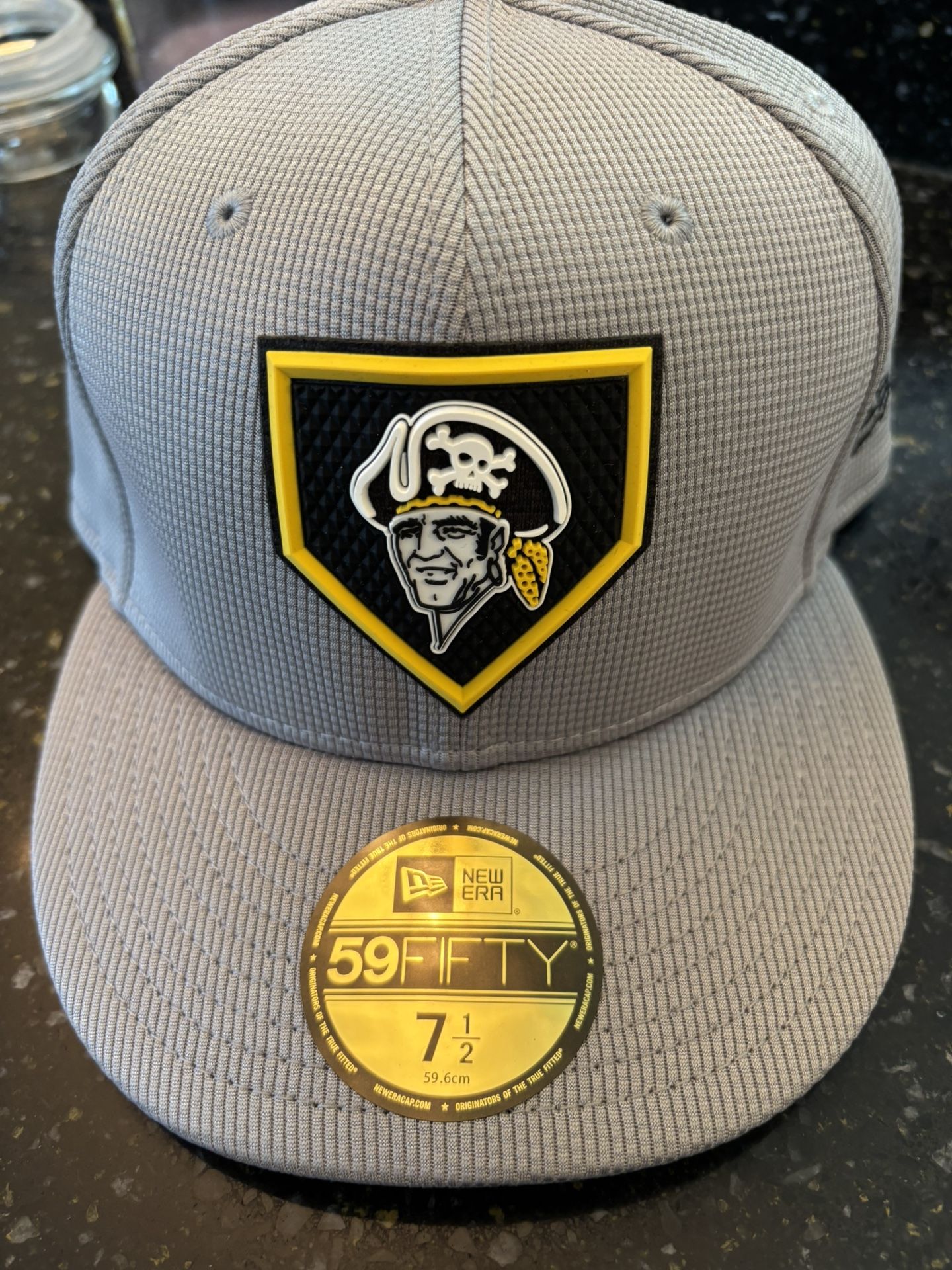 Pittsburg Pirates Hat New 7 1/2