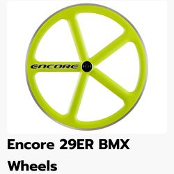 *USED* 29” Encore 29er BMX Wheels “Sublime”