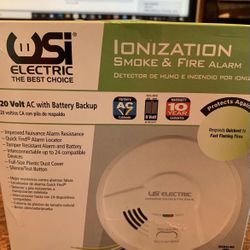 Smoke and Fire Alarm USI Hardwired Pack Of 2