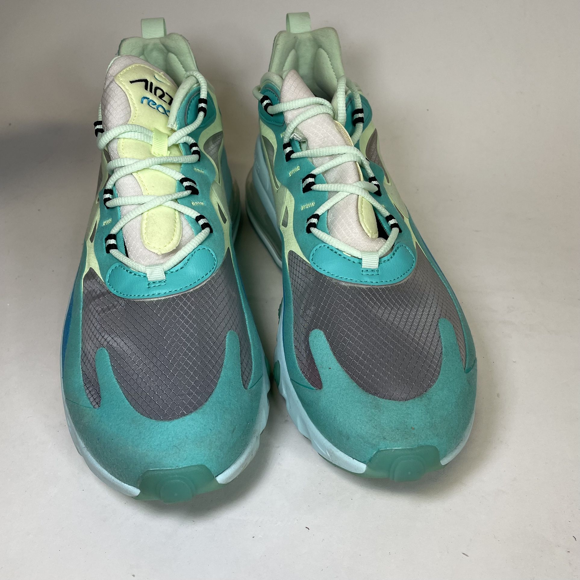 Nike Air Max 270 React Hyper Jade Shoes display picture 1