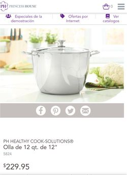 Olla de 12 qt. de 12”