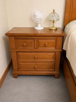 Nightstand real wood