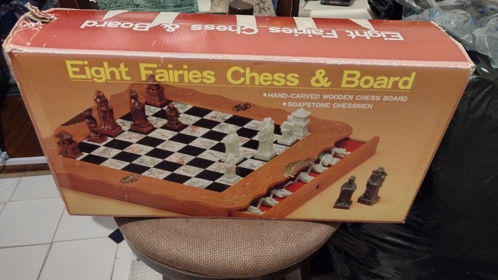 Eight Fairies Chess Board