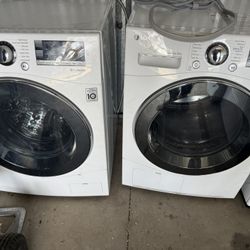 LG Set Washer And Dryer 