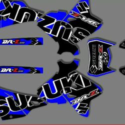 Suzuki  Drz400 Smith 2000 To 2022 Graphic Kit 