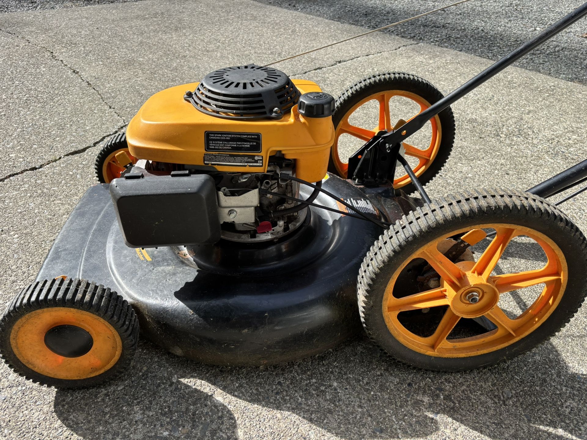 Poulan Pro Push Mower