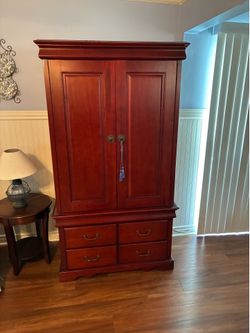 Armoire cherry wood