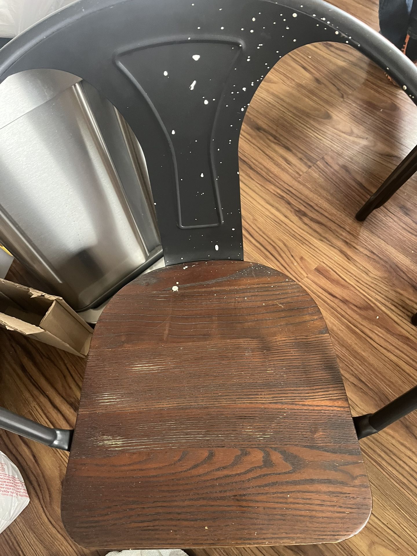 Wood & Metal Dining Chairs