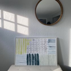 36x24 Abstract Watercolor Canvas 