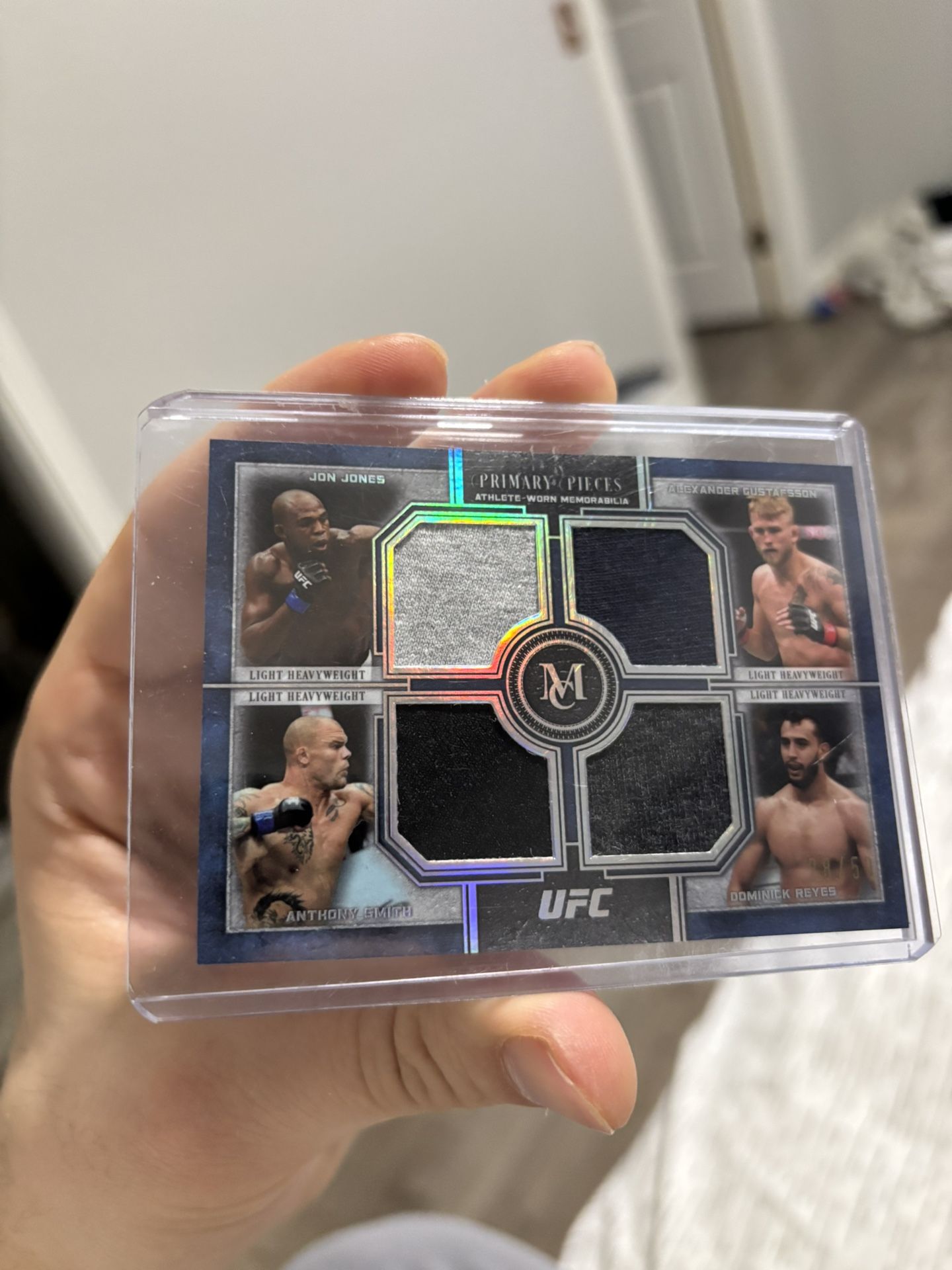 UFC Quad Patch /50! Jon Jones Memorabilia