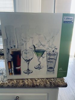 Libbey Glassware 18 pc Entertainment Set