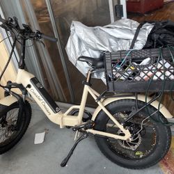 E Bike  Coastal Cruiser Folds In Half 