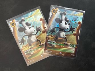 Lorcana Mickey Mouse steamboat pilot enchanted