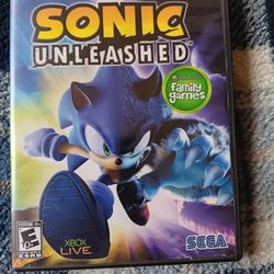 Sonic Unleashed Xbox 360 Like New 