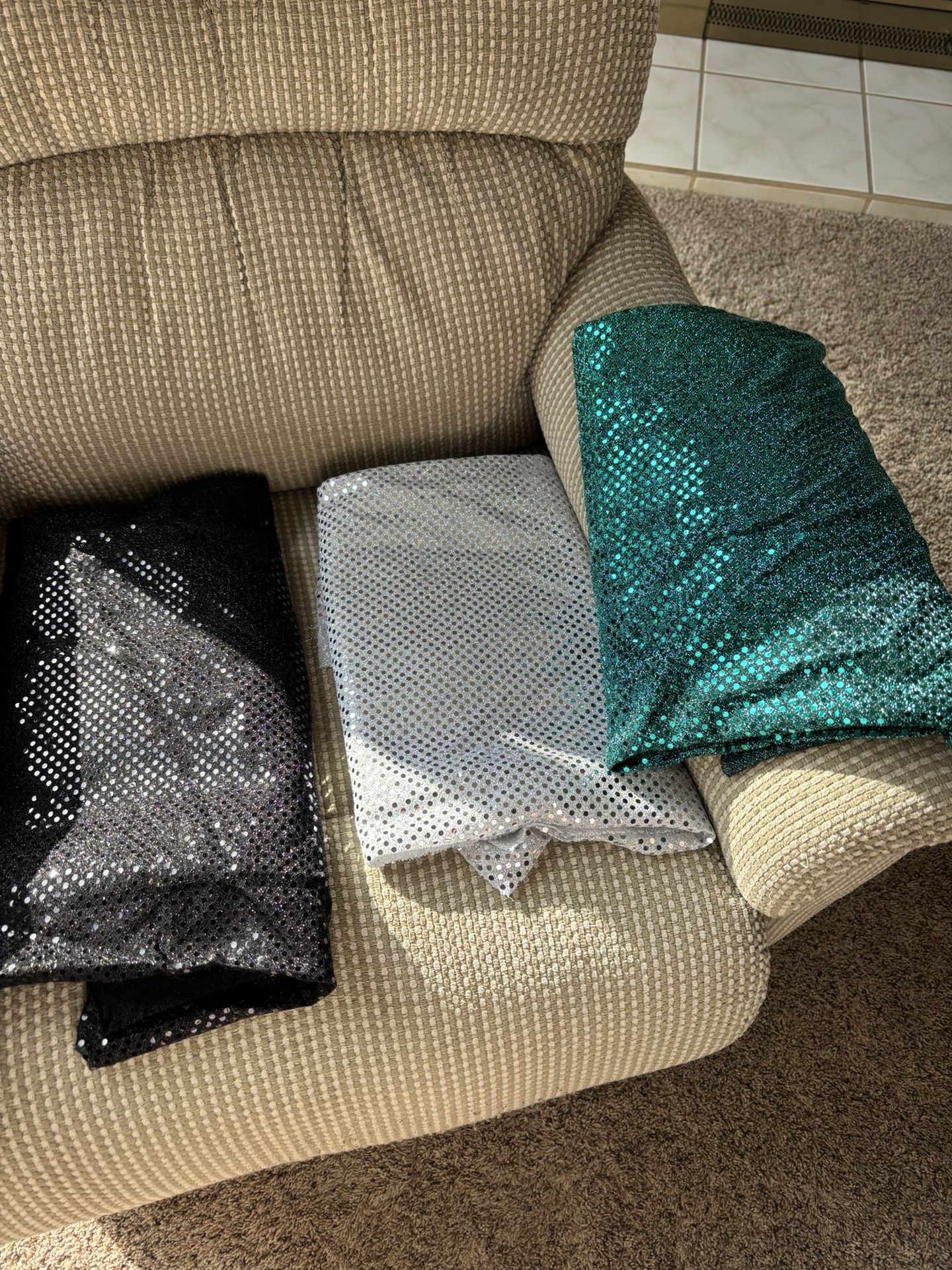 Shimmery Glitter Fabrics