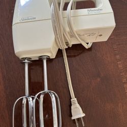 Handheld sun beam mixer model 03921 White