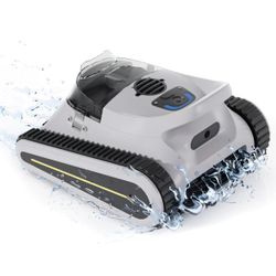 Seauto Crab Robotic Pool Vacuum, Wall-Climbing Robot, Automatic Pool Cleaner  Open box item is new!