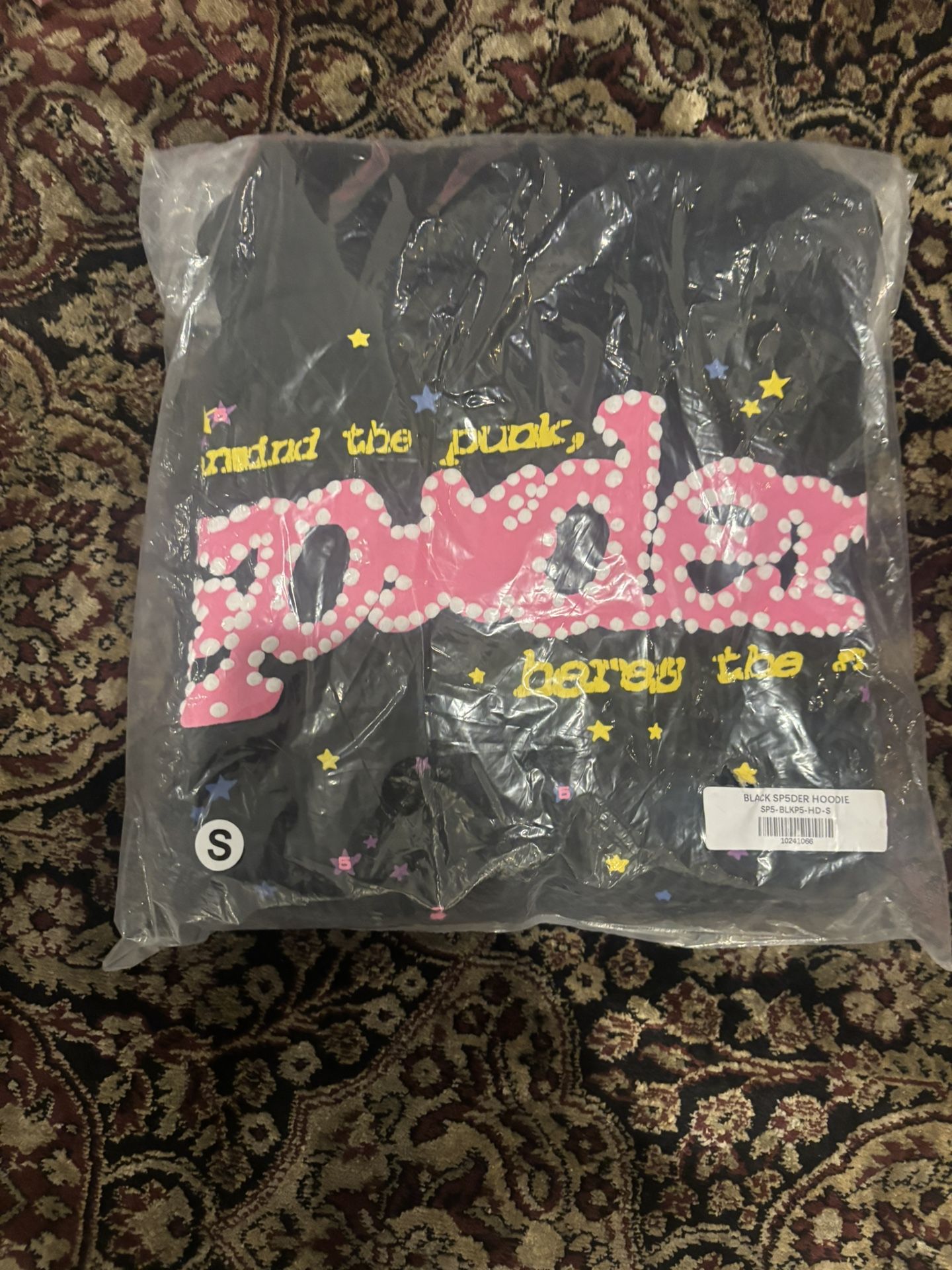 Black And Pink Spider Hoodie