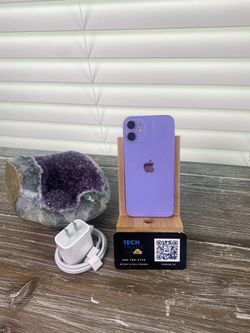 iPhone 12 Mini 64 GB Purple  💜Unlocked Otter Box Case Very Good Condition