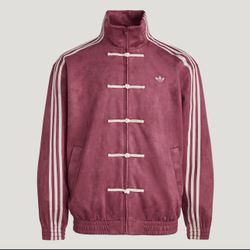 Adidas Tang Jacket, Large Red, Authentic