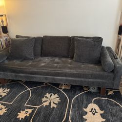 Modern gray sofa