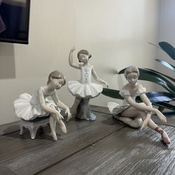 Lladro Limited Collection Figurines - Ballerina Set
