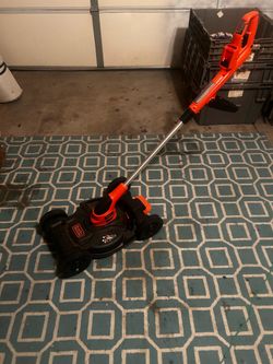 Black and decker weed whacker with lawn mower attachment