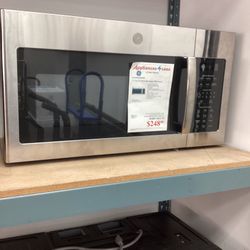 Ge 1.7 Ft.³ Over The Range Microwave And Stainless Steel Only $248!