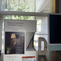 Battery-Operated LED Wall Sconce – Studio McGee