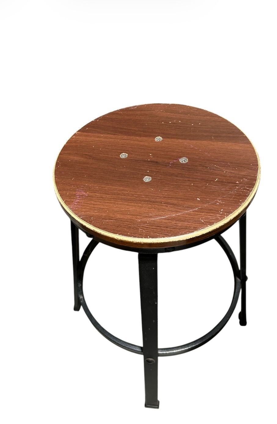 Metal industrial bar stool (1)
