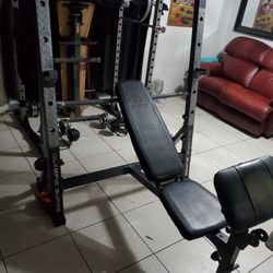 Olympic  Surge Weight Bench With Standard Bar