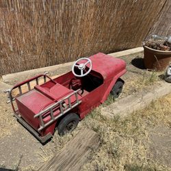 Metal Jeep