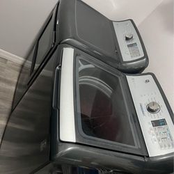 GE WiFi digital washer and dryer