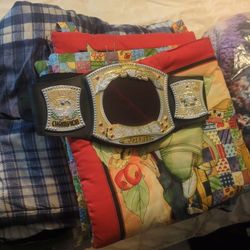 Wrestling Collection Belts N Over 30 Figures
